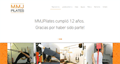 Desktop Screenshot of mmjpilates.com